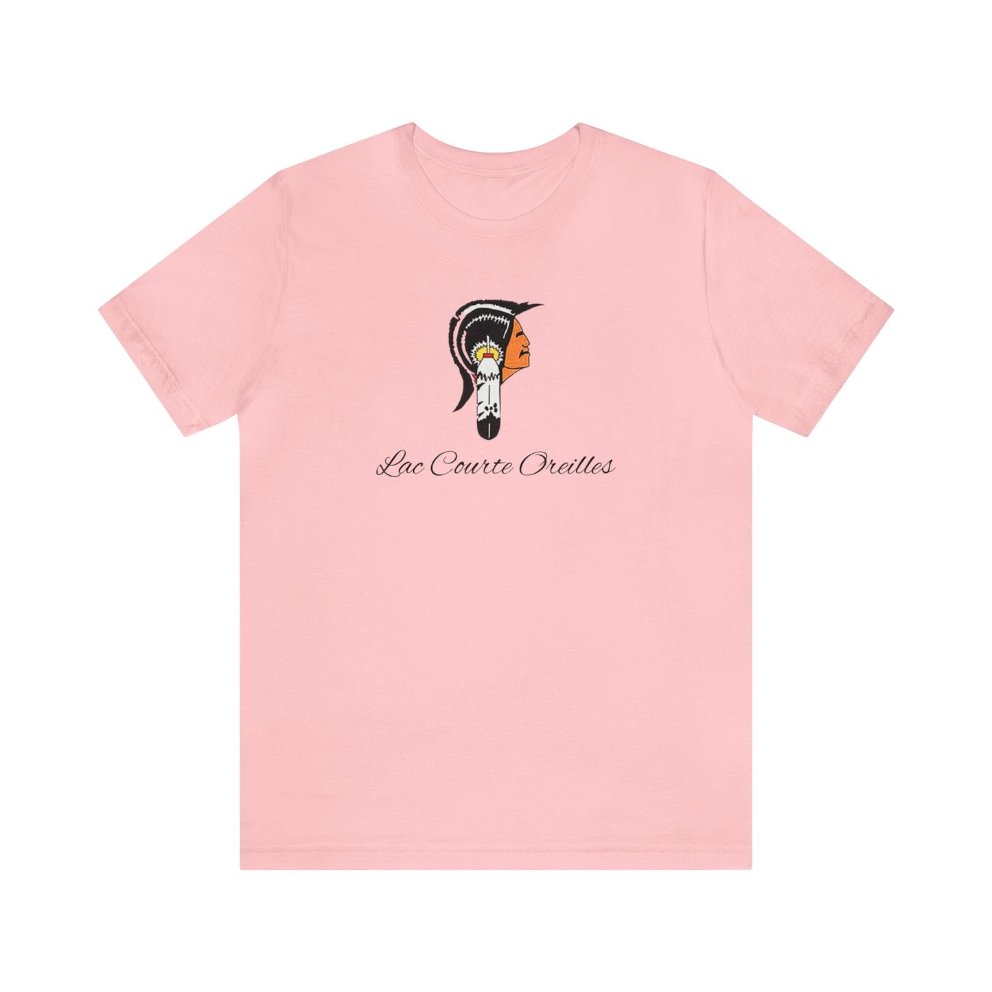 Lac Courte Oreilles logo Short Sleeve Tee