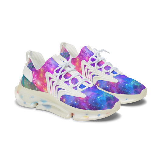 Women's girly galaxy Mesh Sneakers