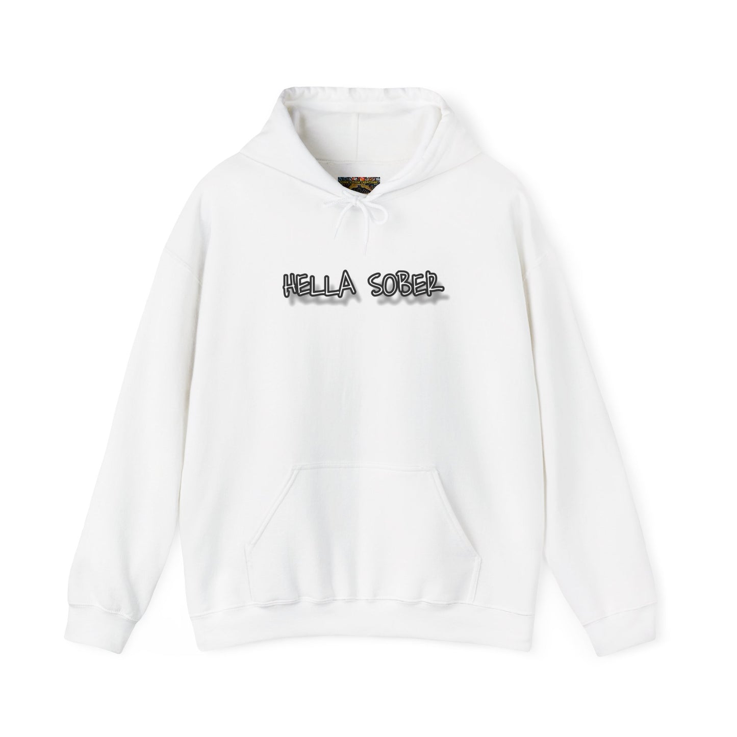 Hella Sober Unisex Heavy Blend™ Hooded Sweatshirt