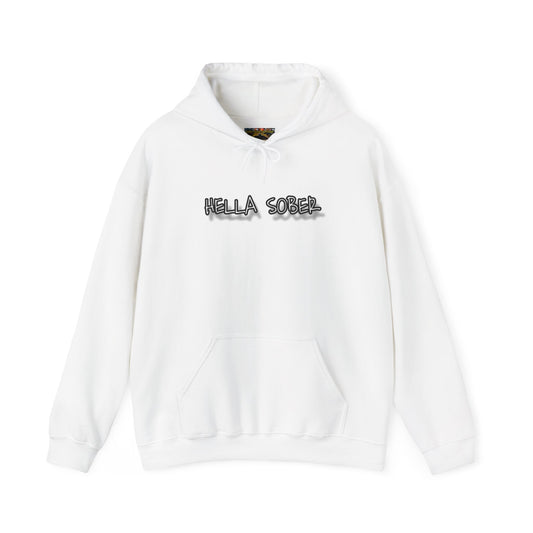 Hella Sober Unisex Heavy Blend™ Hooded Sweatshirt