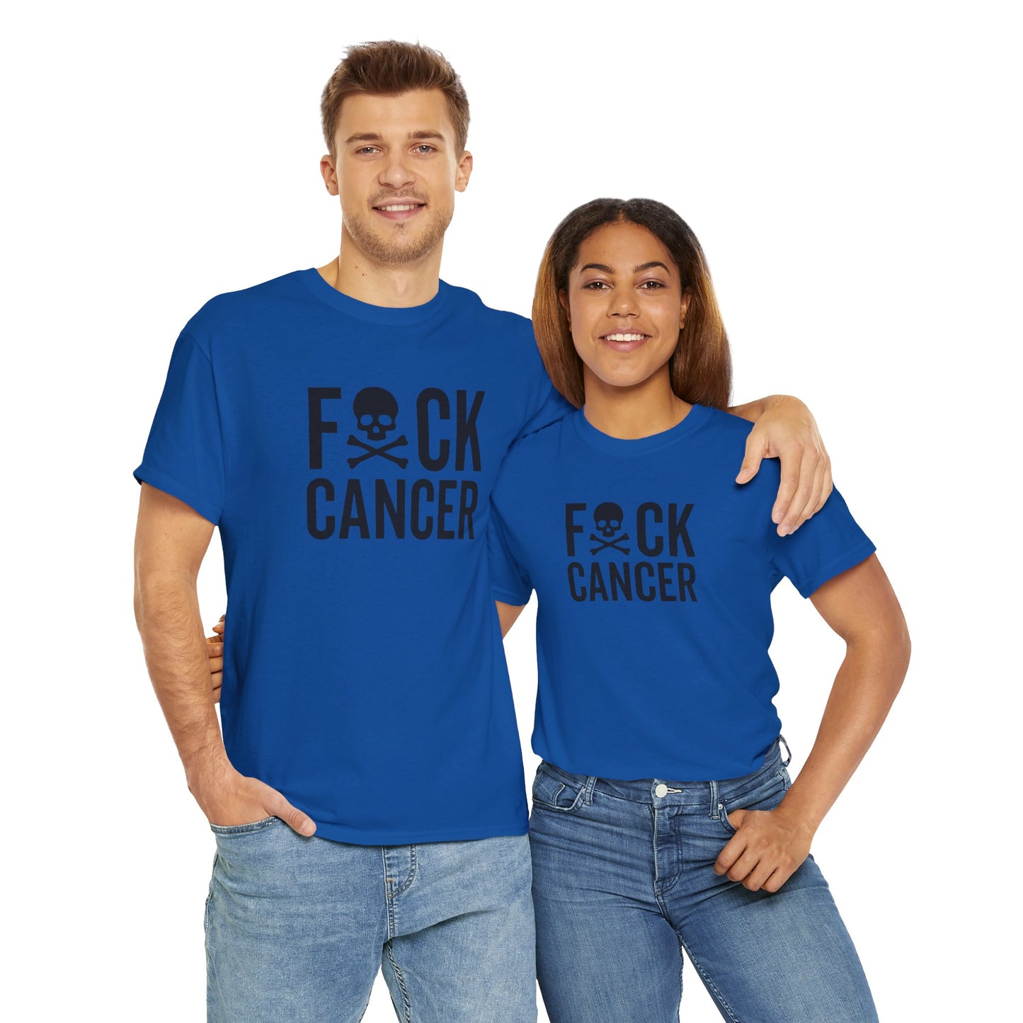 F*ck cancer Unisex Heavy Cotton Tee