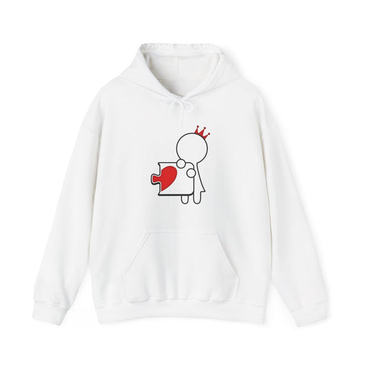 Jigsaw Queen Unisex Heavy Blend™ Hooded Sweatshirt