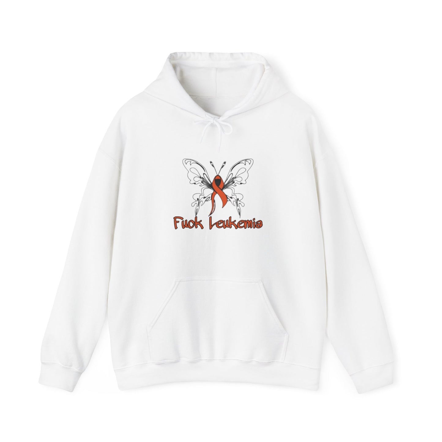 Fuck Leukemia Unisex Heavy Blend™ Hooded Sweatshirt