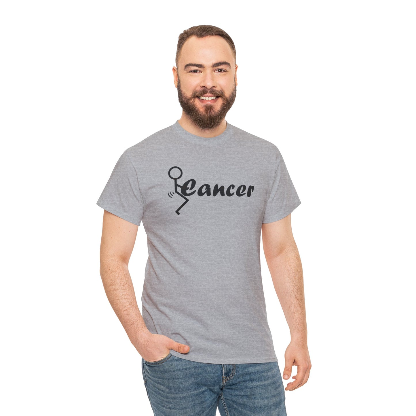 F*ck CANCER Unisex Heavy Cotton Tee