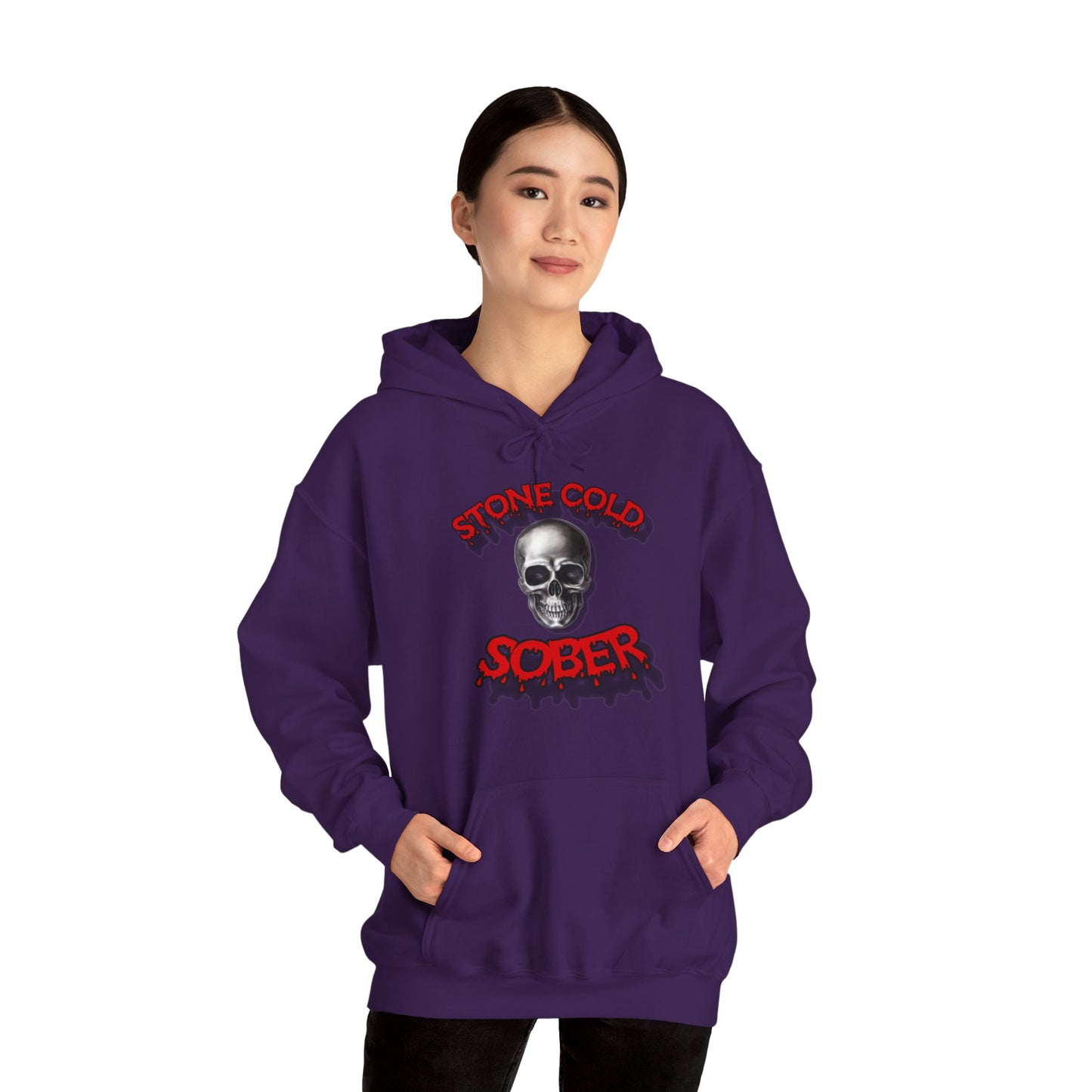 Stone Cold Sober Unisex Heavy Blend™ Hooded Sweatshirt