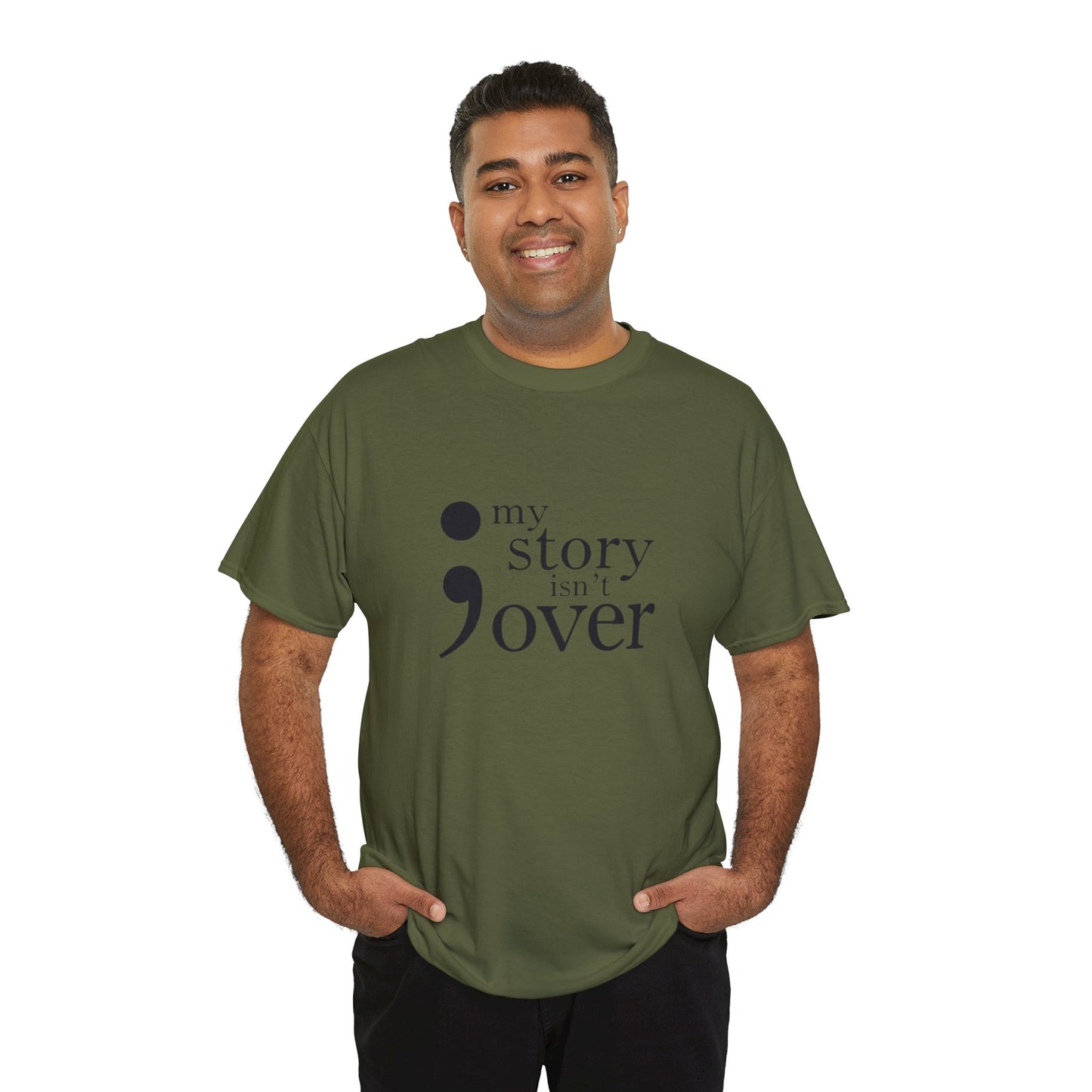 My story isn't over Unisex Heavy Cotton Tee