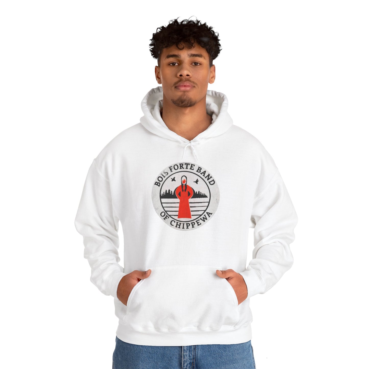 Bois Forte Band of Chippewa Hooded Sweatshirt