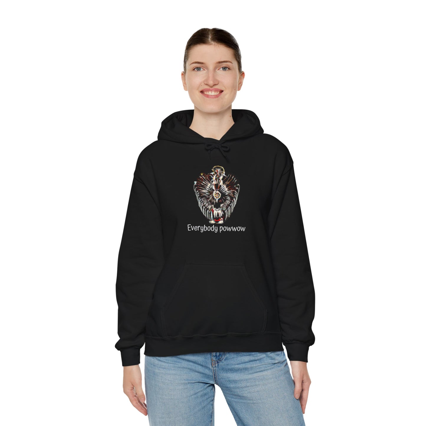 Everybody powwow Unisex Heavy Blend™ Hooded Sweatshirt