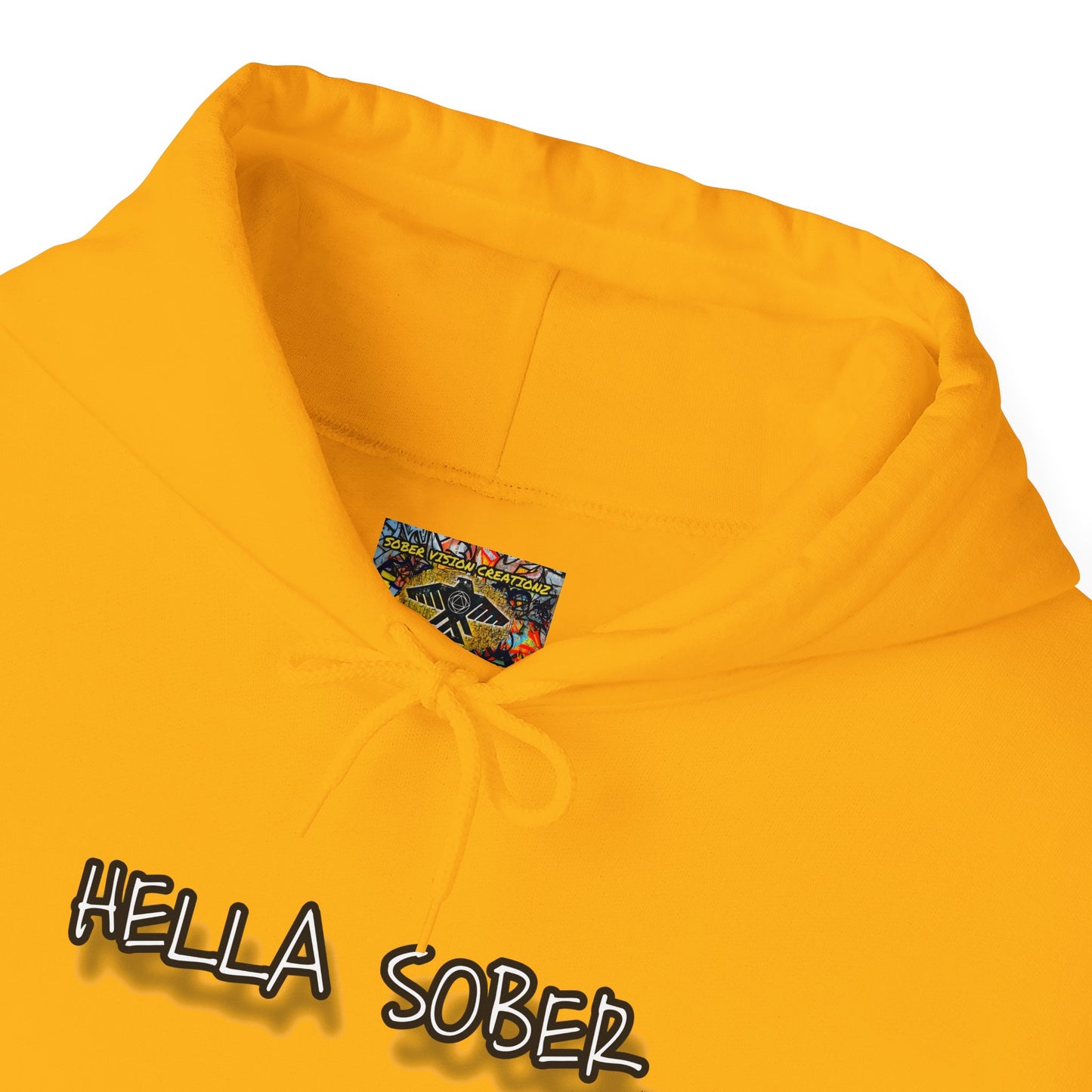 Hella Sober Unisex Heavy Blend™ Hooded Sweatshirt