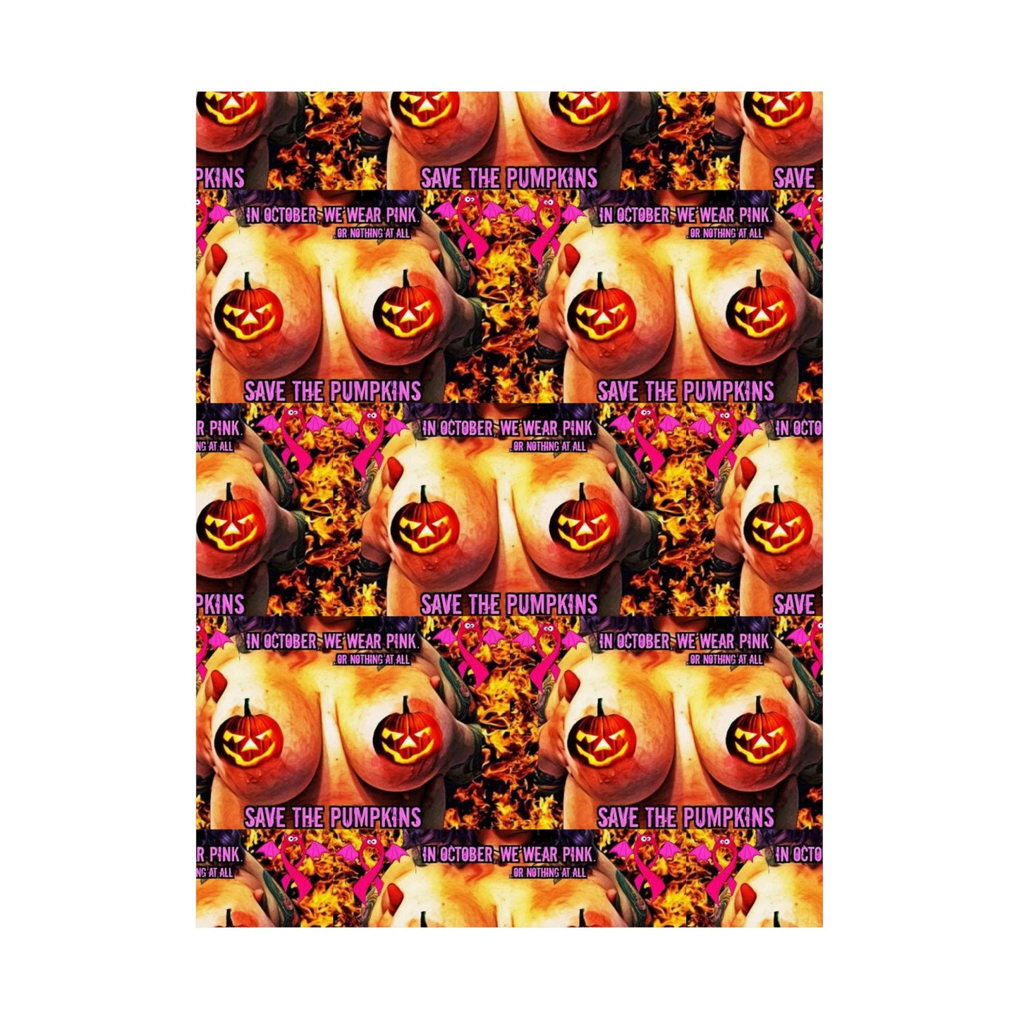 Save the pumpkins Matte Vertical Posters