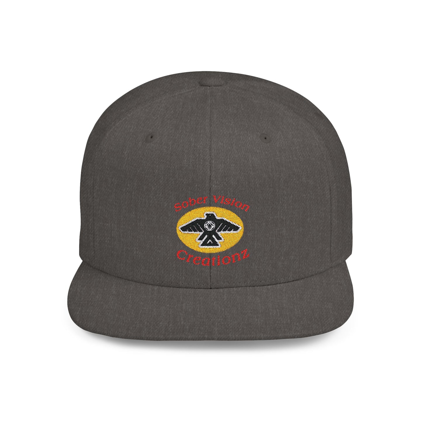 Sober Vision Creationz Flat Bill Snapback