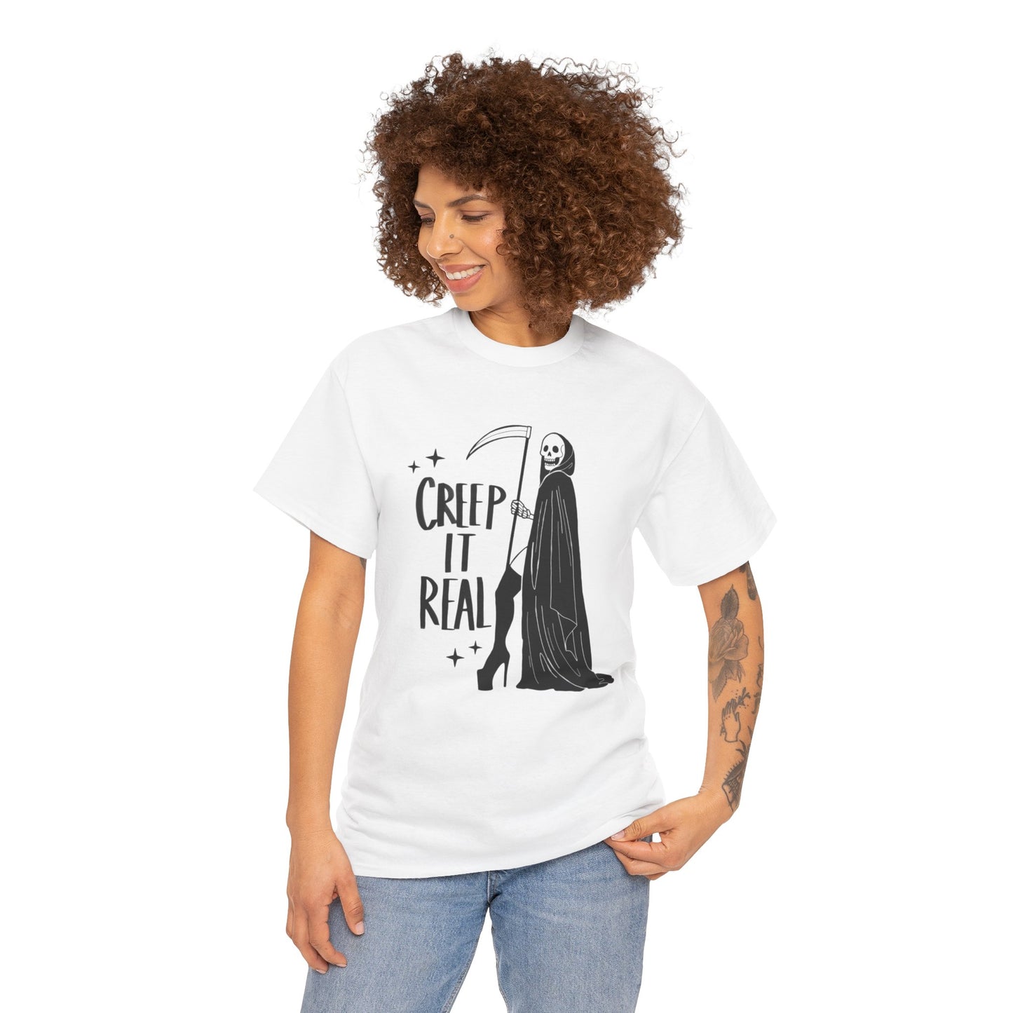 Creep it real Unisex Heavy Cotton Tee