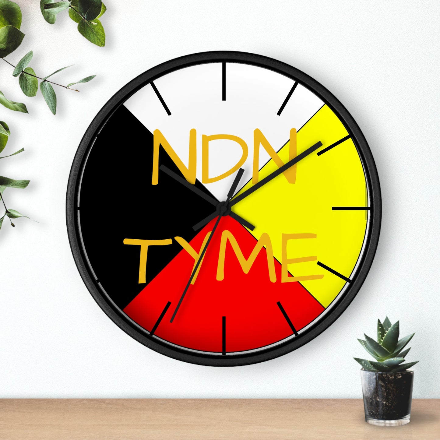 NDN TYME Wall Clock