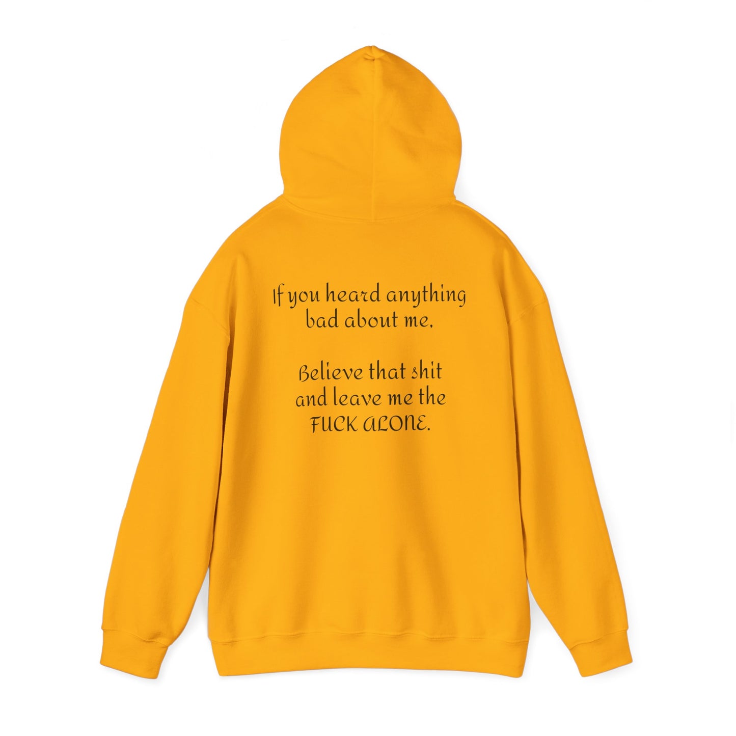 Leave me TF alone Unisex Heavy Blend™ Hooded Sweatshirt