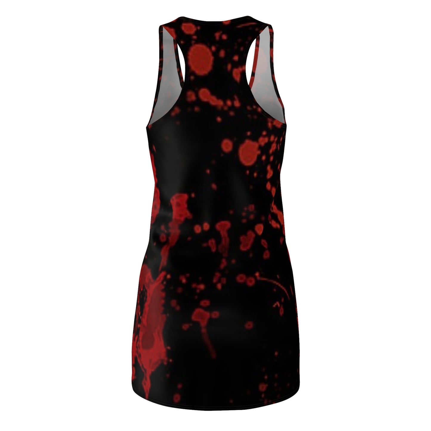 Women's bloody handprint dress