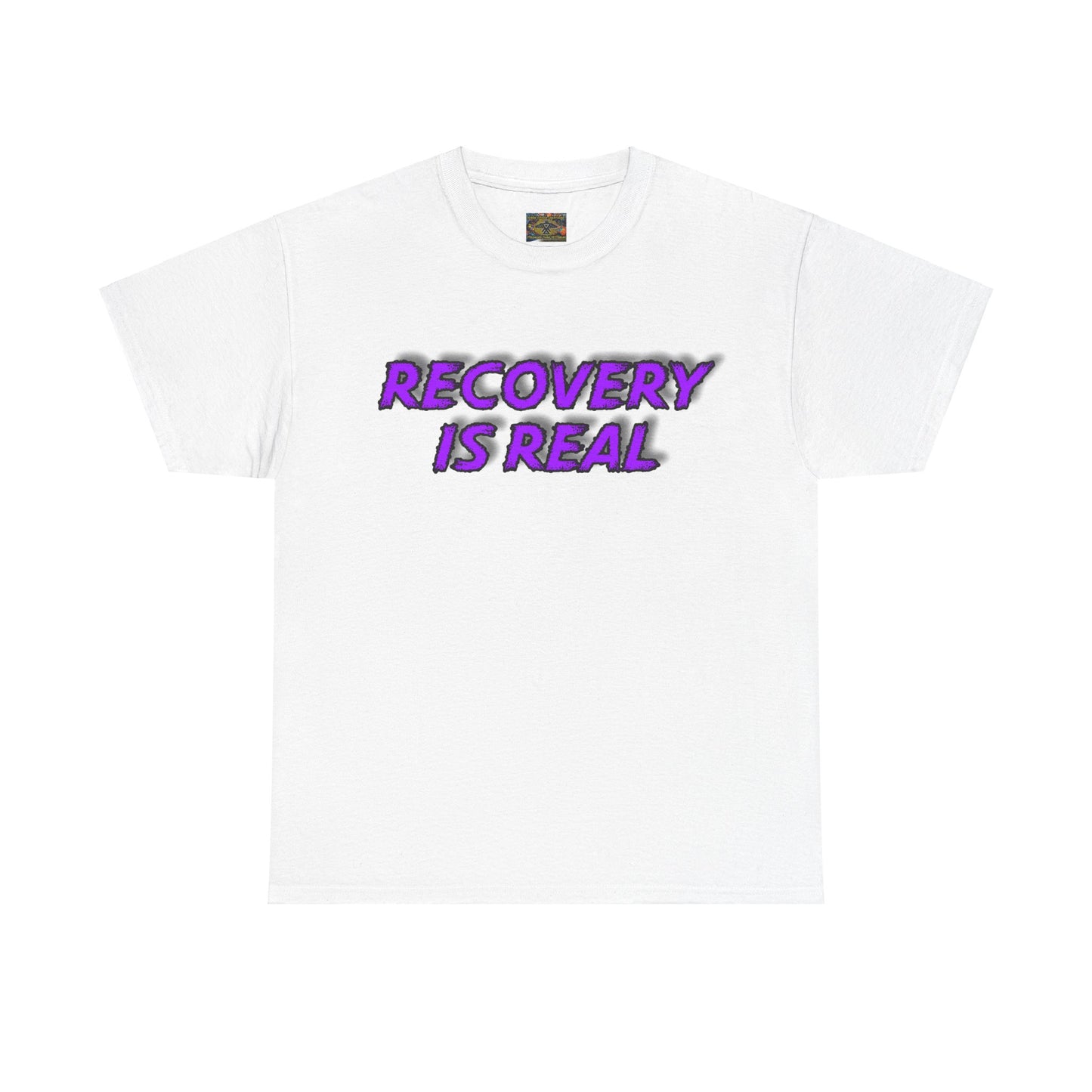 Recovery Is Real Unisex Heavy Cotton Tee