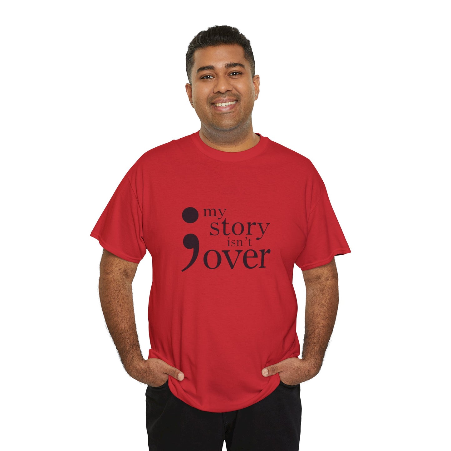 My story isn't over Unisex Heavy Cotton Tee