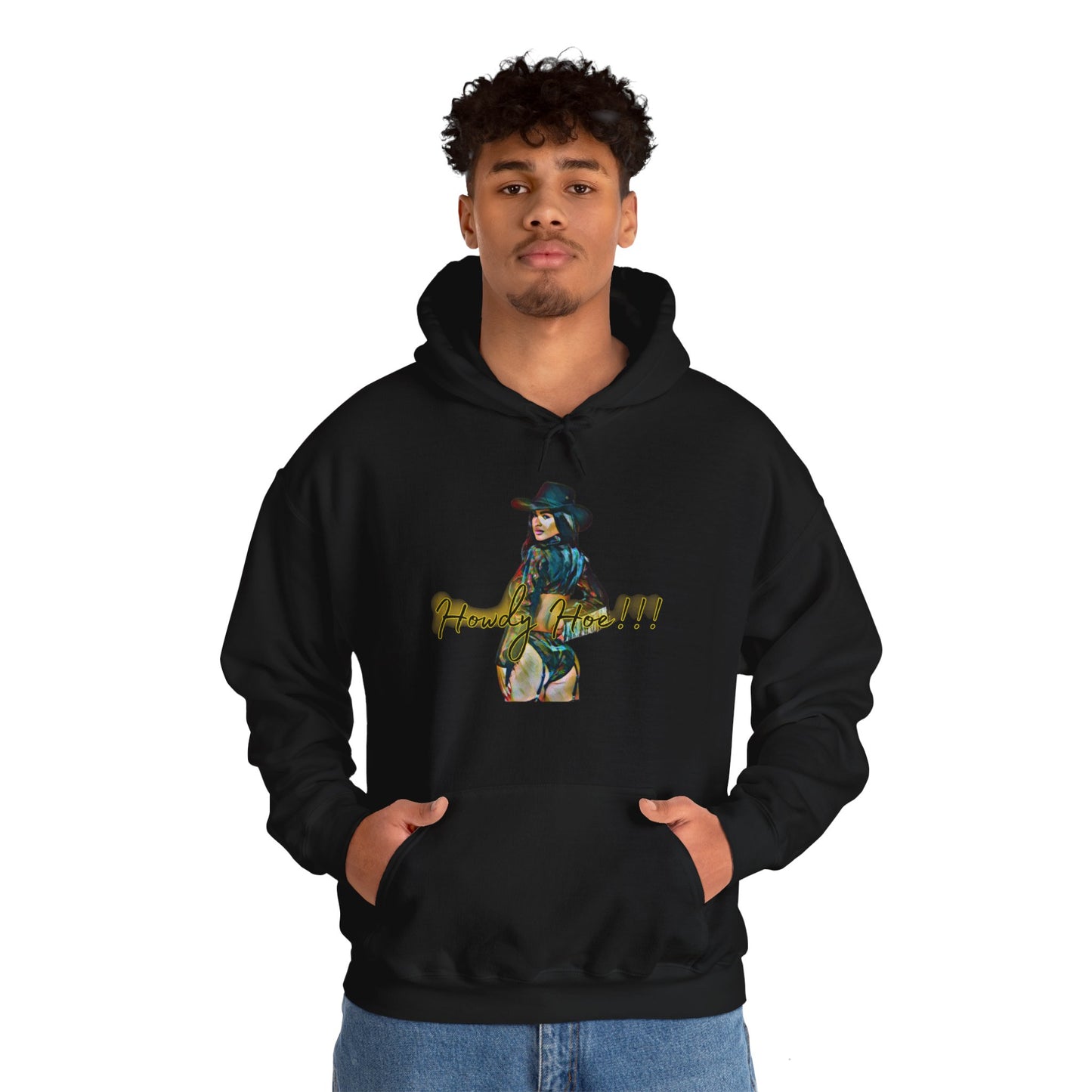 Howdy Hoe!! Unisex Heavy Blend™ Hooded Sweatshirt