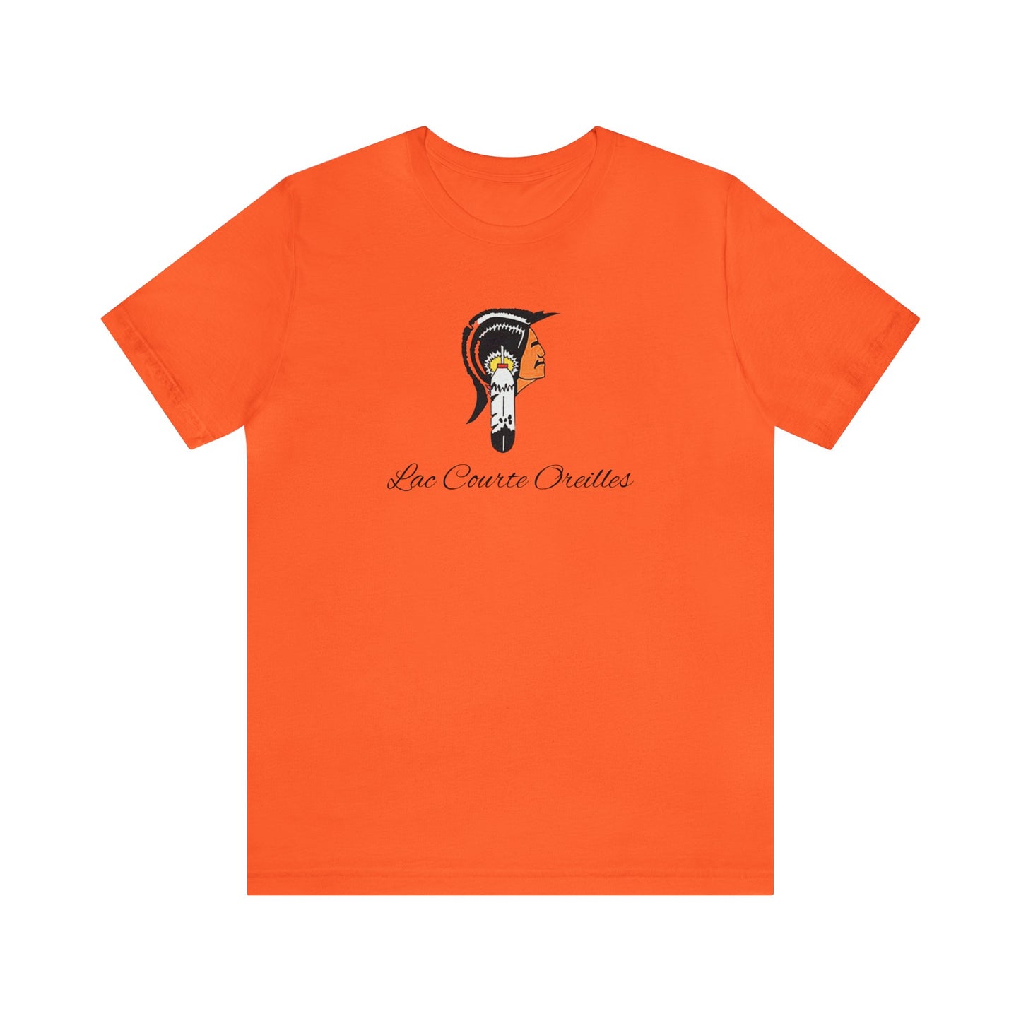 Lac Courte Oreilles logo Short Sleeve Tee