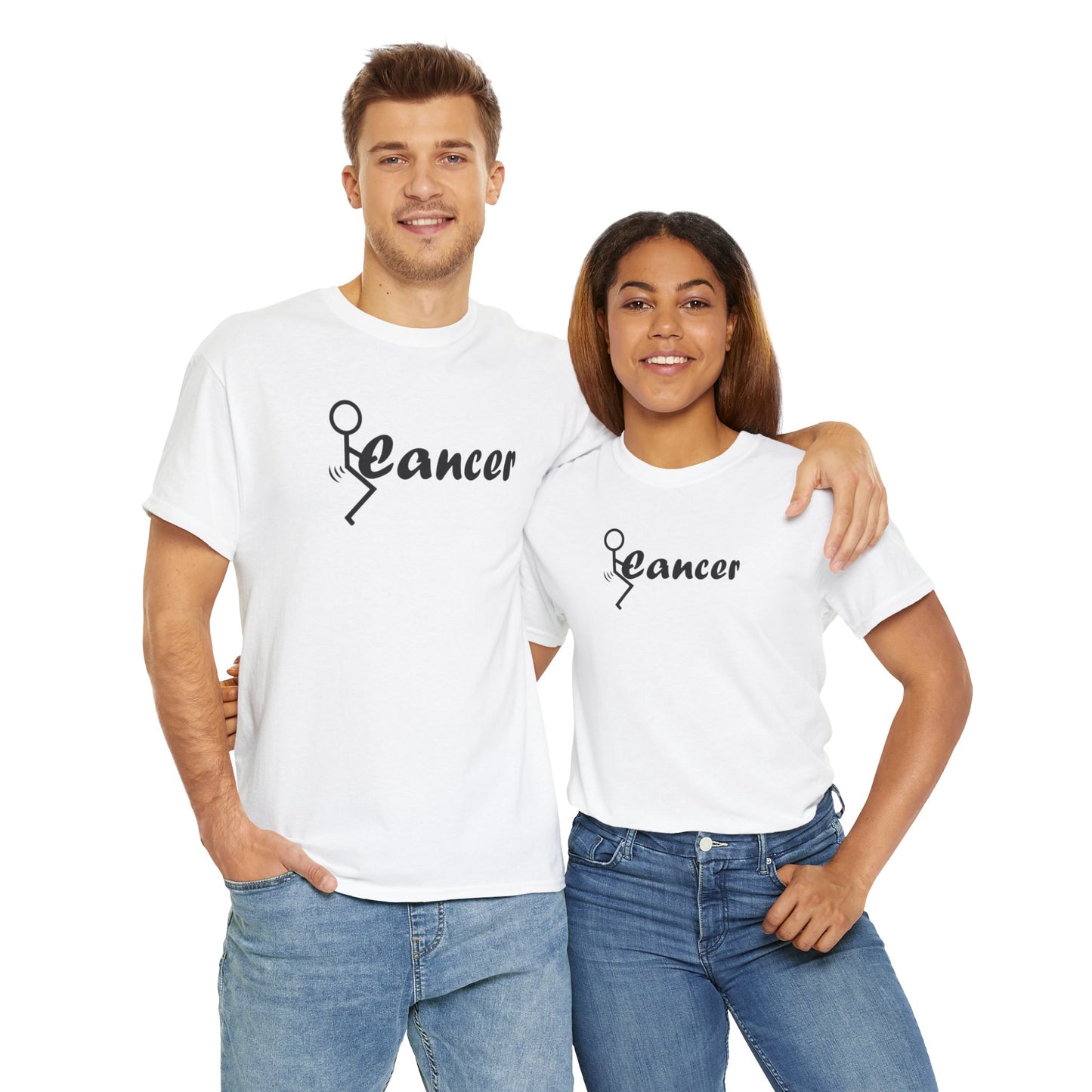 F*ck CANCER Unisex Heavy Cotton Tee