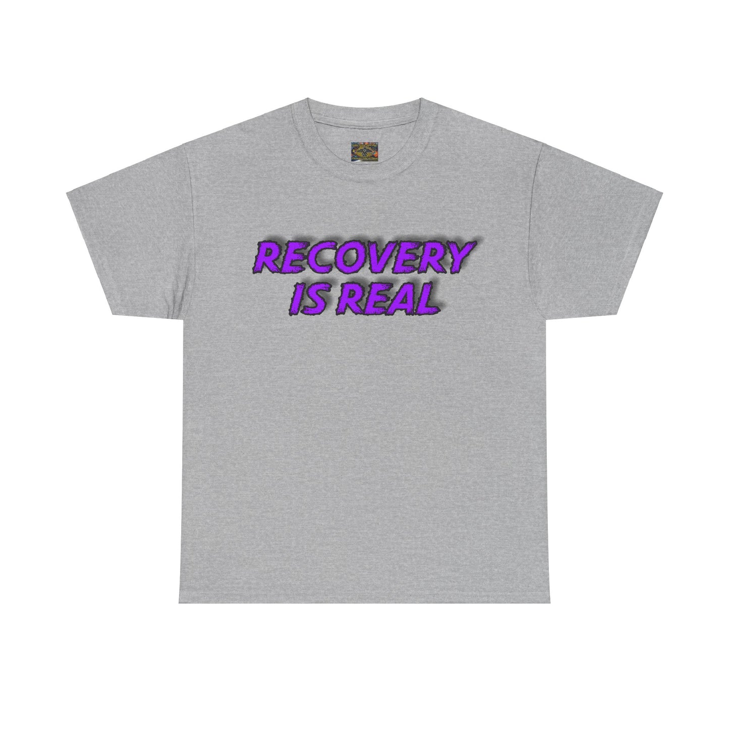Recovery Is Real Unisex Heavy Cotton Tee