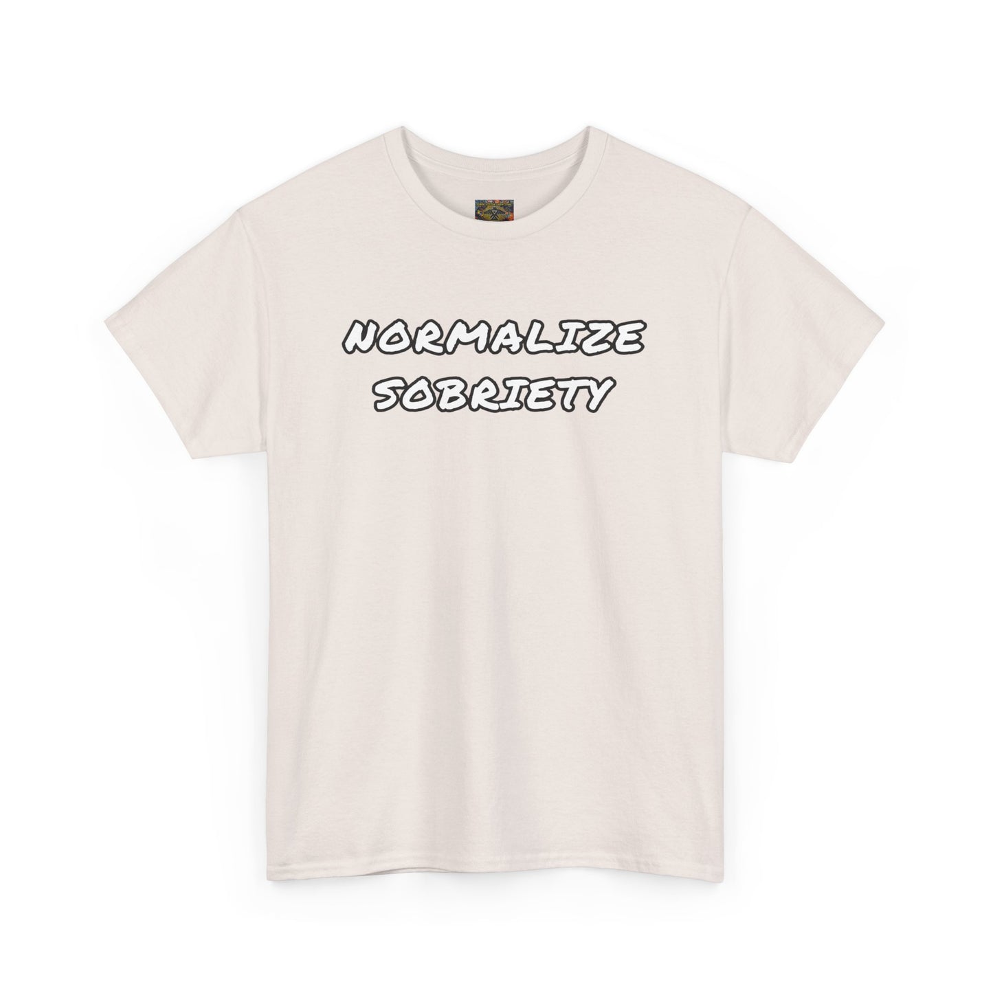 Normalize Sobriety Unisex Heavy Cotton Tee