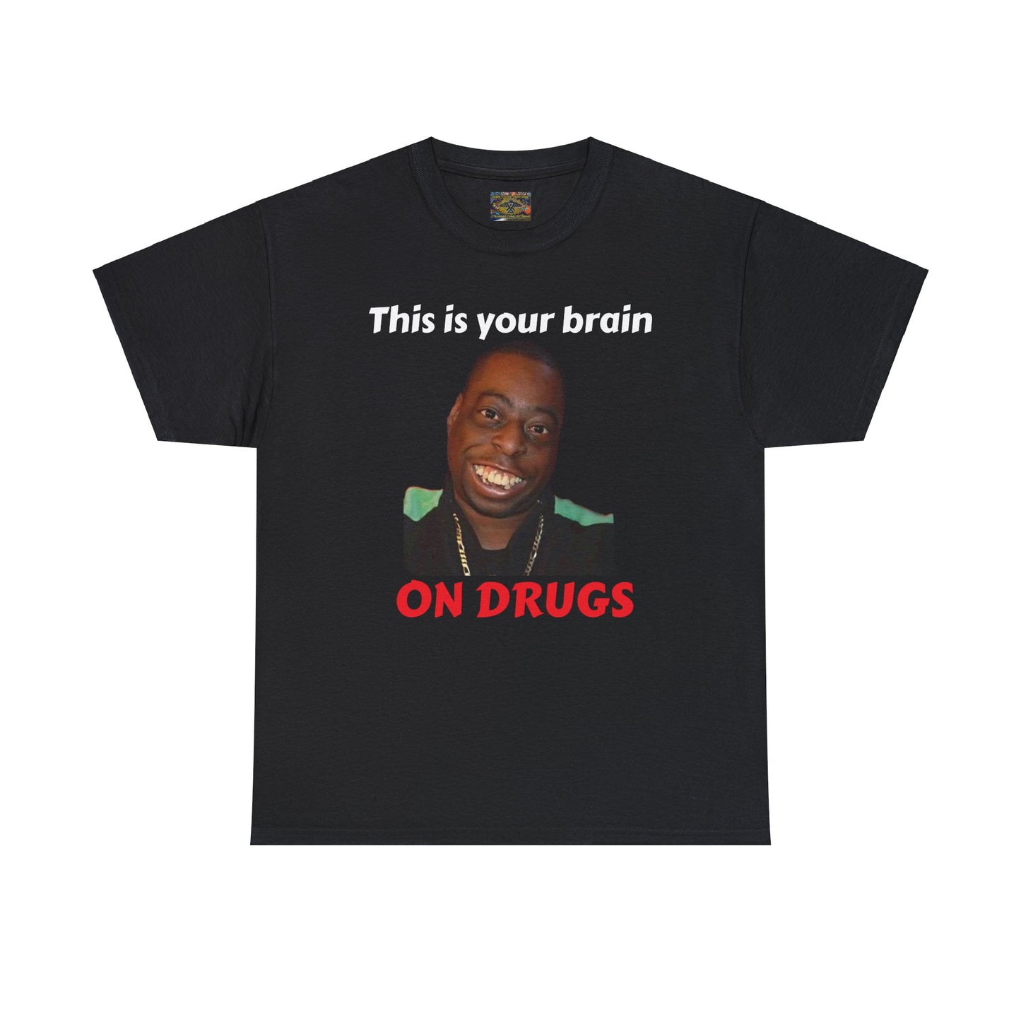 This is your brain on drugs Unisex Heavy Cotton Tee