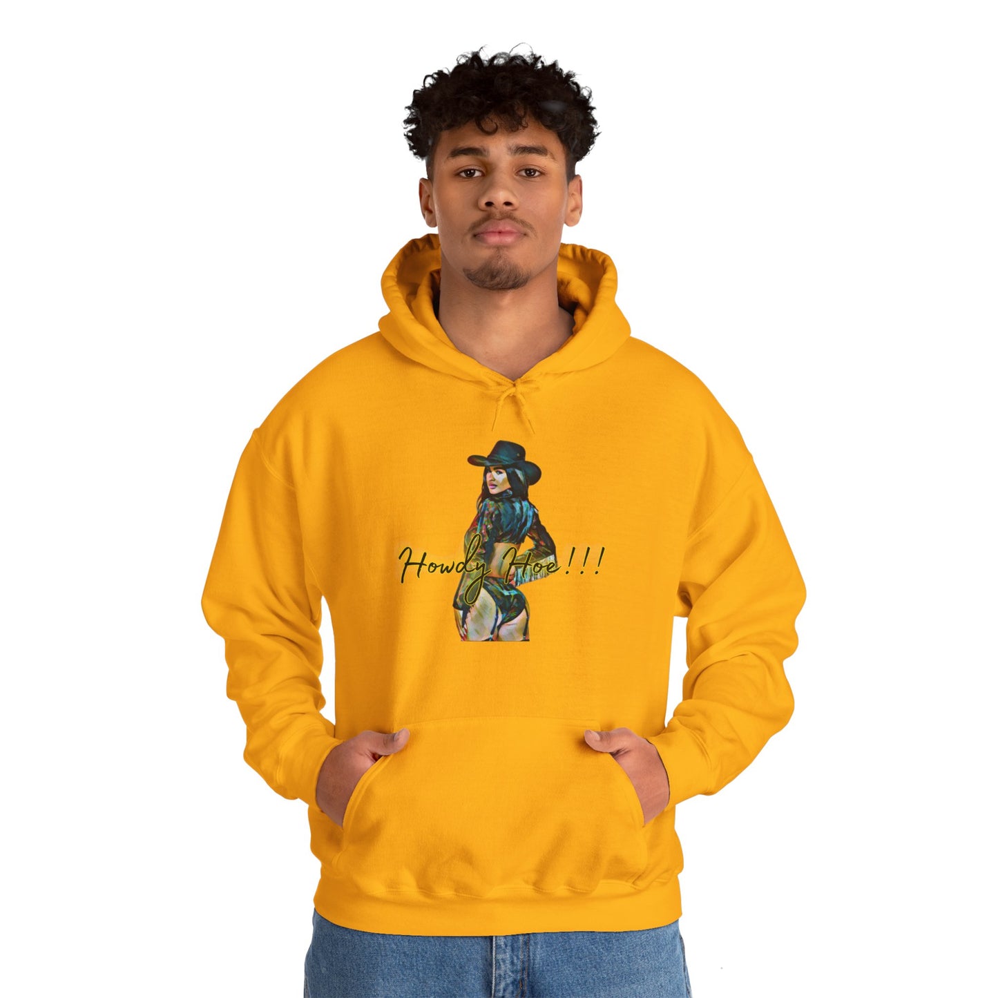 Howdy Hoe!! Unisex Heavy Blend™ Hooded Sweatshirt