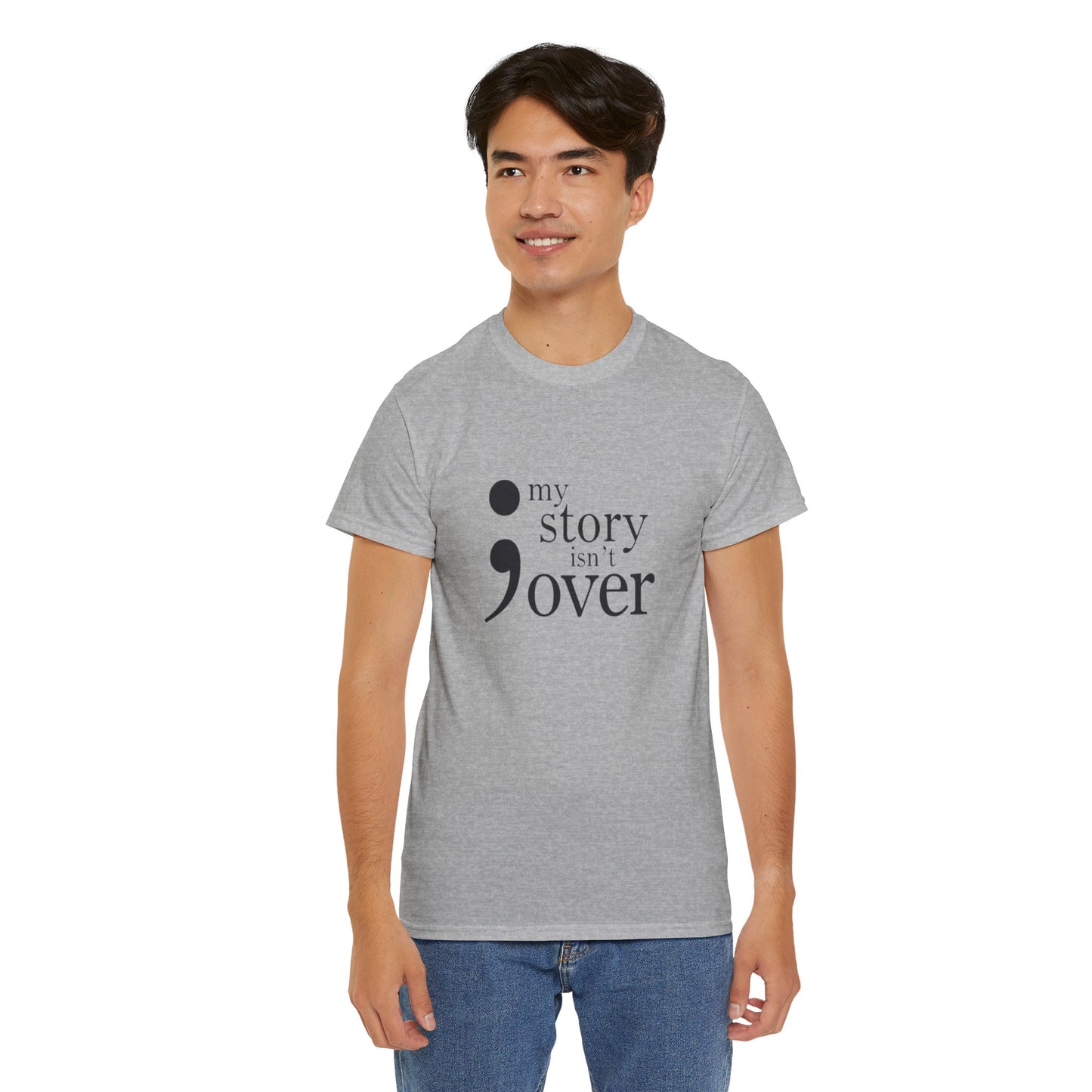 My story isn't over Unisex Heavy Cotton Tee