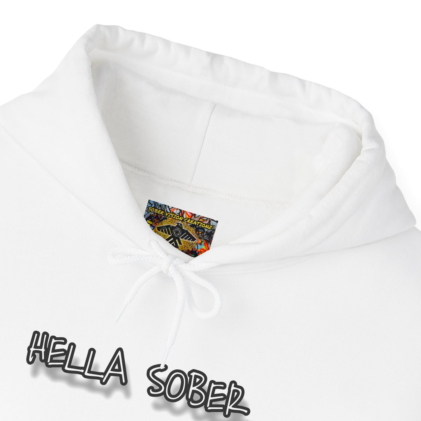 Hella Sober Unisex Heavy Blend™ Hooded Sweatshirt