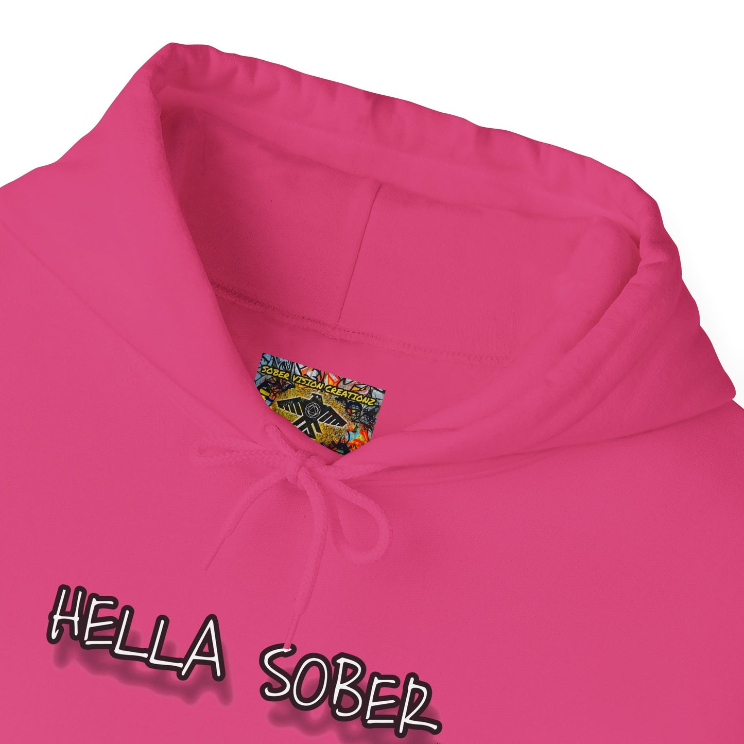 Hella Sober Unisex Heavy Blend™ Hooded Sweatshirt