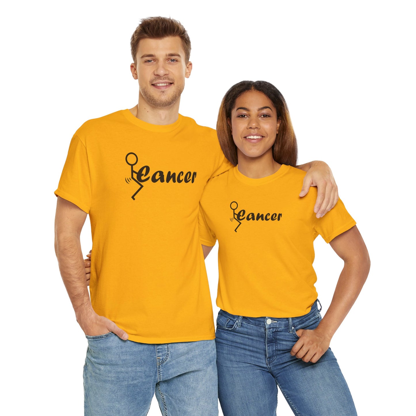 F*ck CANCER Unisex Heavy Cotton Tee