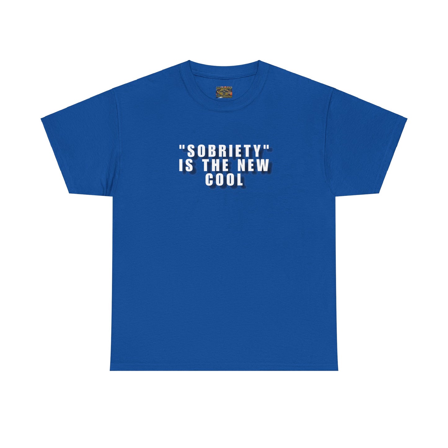 Sobriety is the new cool Unisex Heavy Cotton Tee