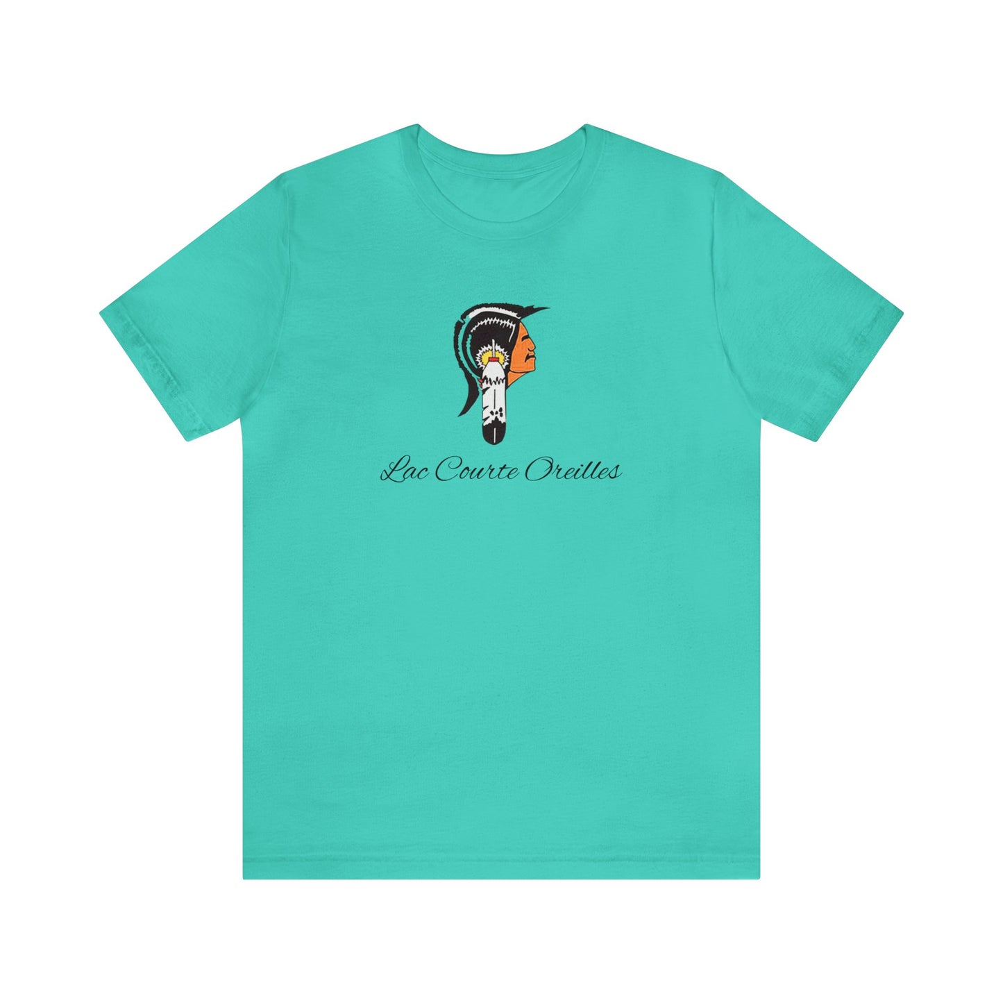 Lac Courte Oreilles logo Short Sleeve Tee