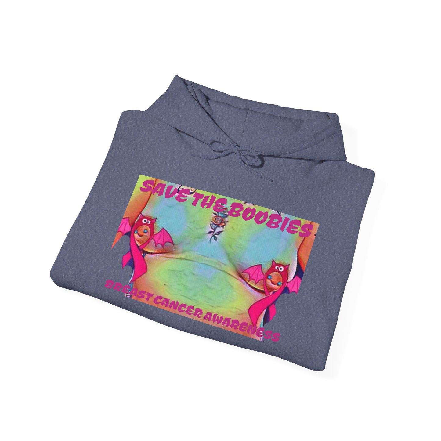 SAVE THE BOOBIES Hooded Sweatshirt