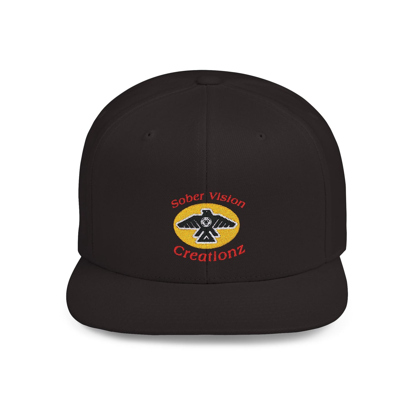 Sober Vision Creationz Flat Bill Snapback