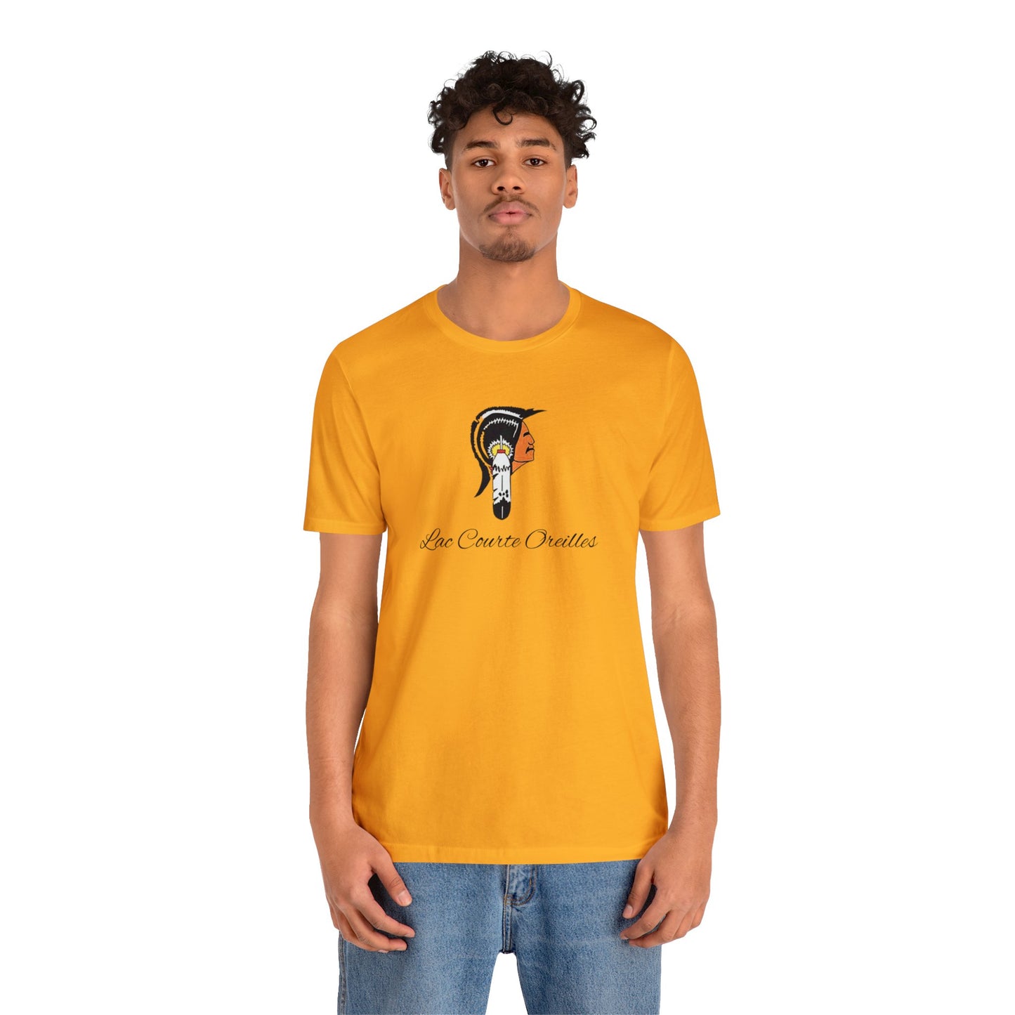 Lac Courte Oreilles logo Short Sleeve Tee