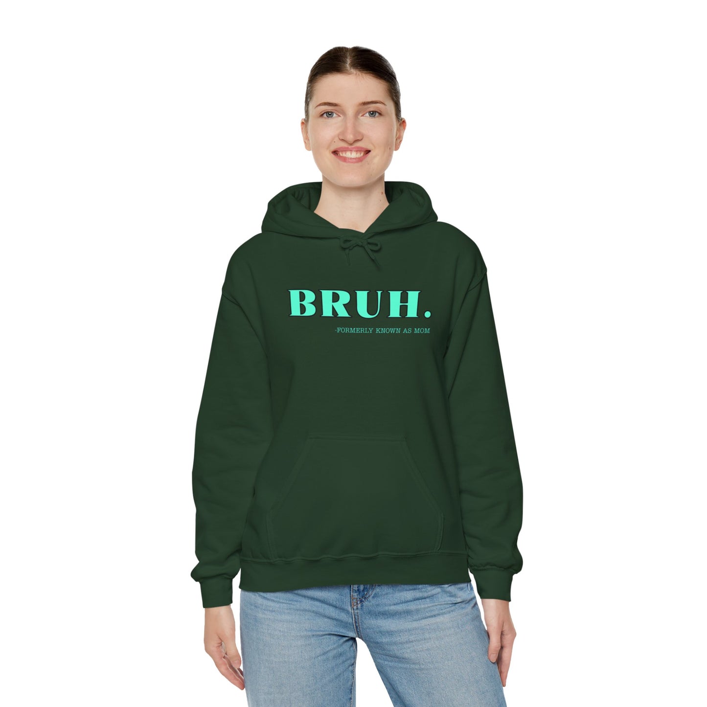 BRUH. Formerly known as mom Unisex Heavy Blend™ Hooded Sweatshirt