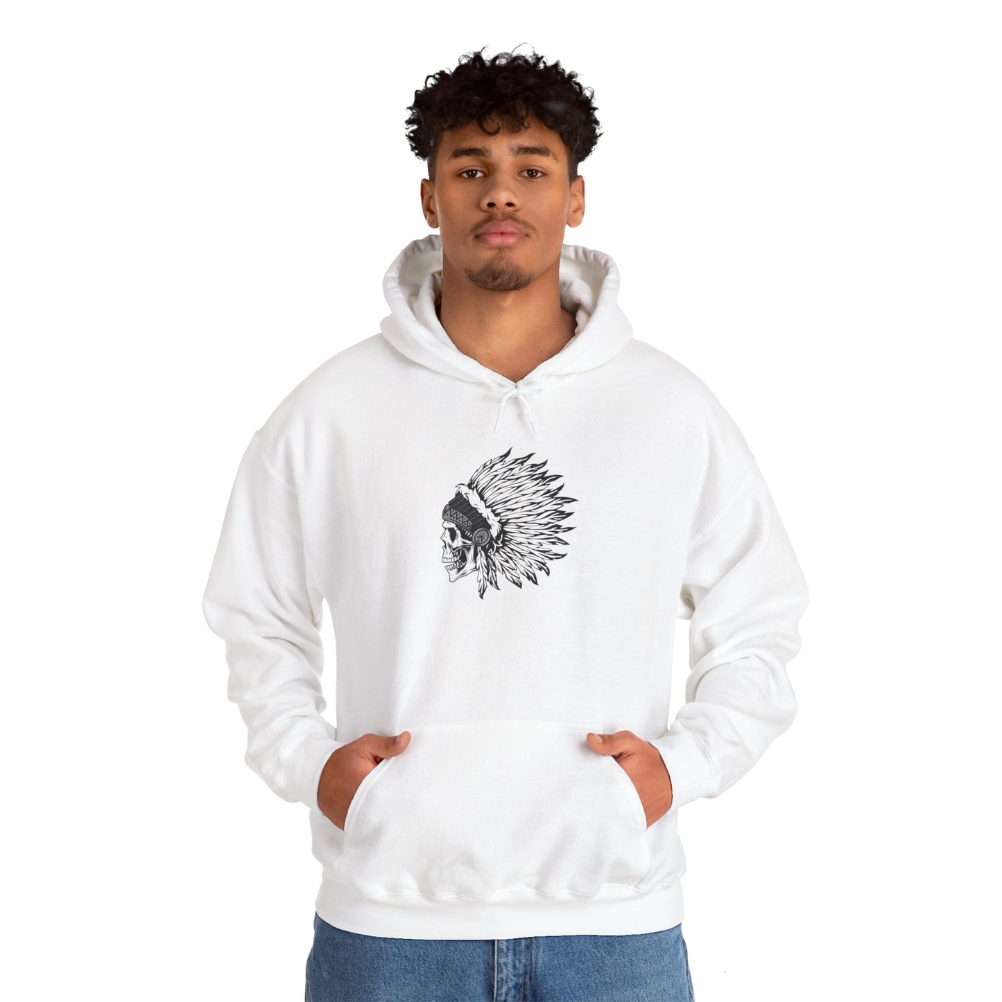 Skull Chief Hooded Sweatshirt