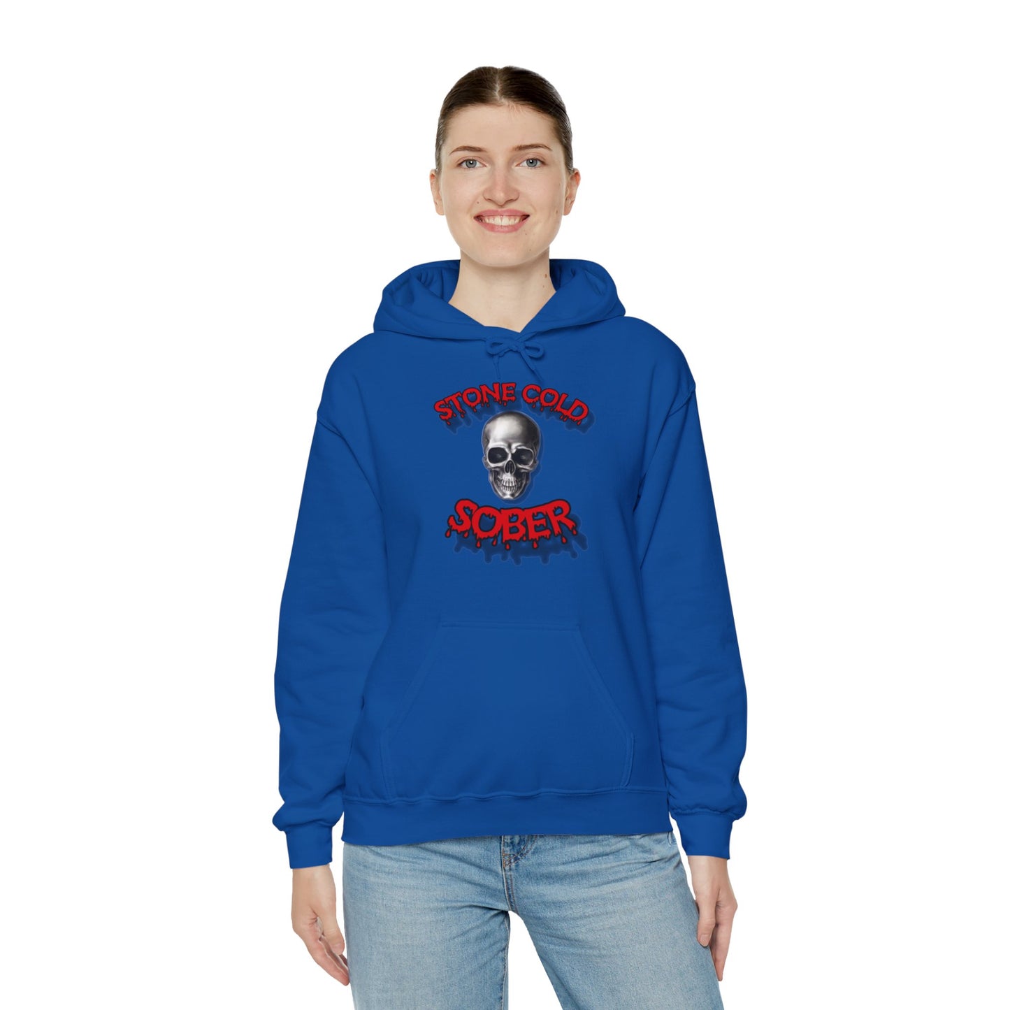 Stone Cold Sober Unisex Heavy Blend™ Hooded Sweatshirt