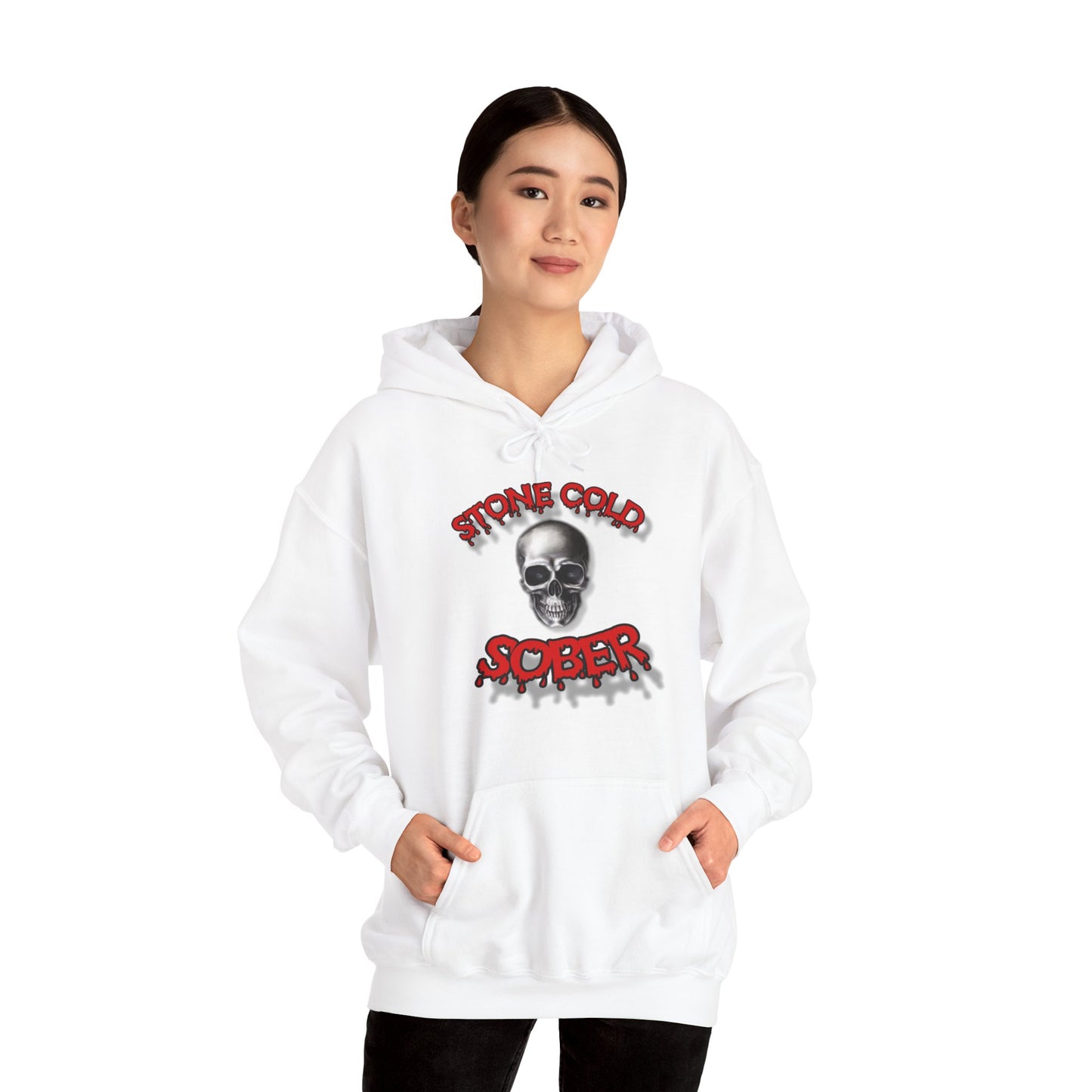 Stone Cold Sober Unisex Heavy Blend™ Hooded Sweatshirt