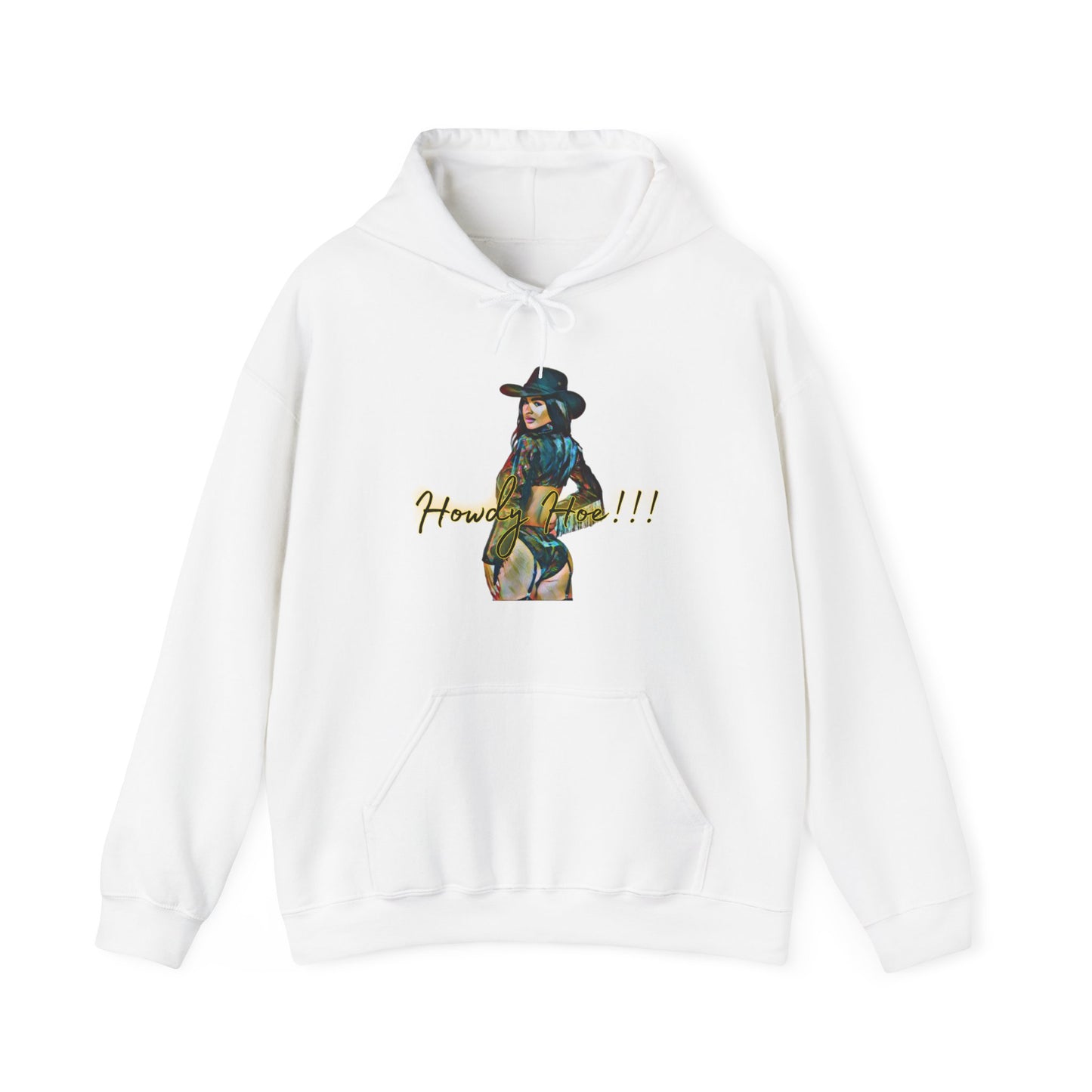 Howdy Hoe!! Unisex Heavy Blend™ Hooded Sweatshirt