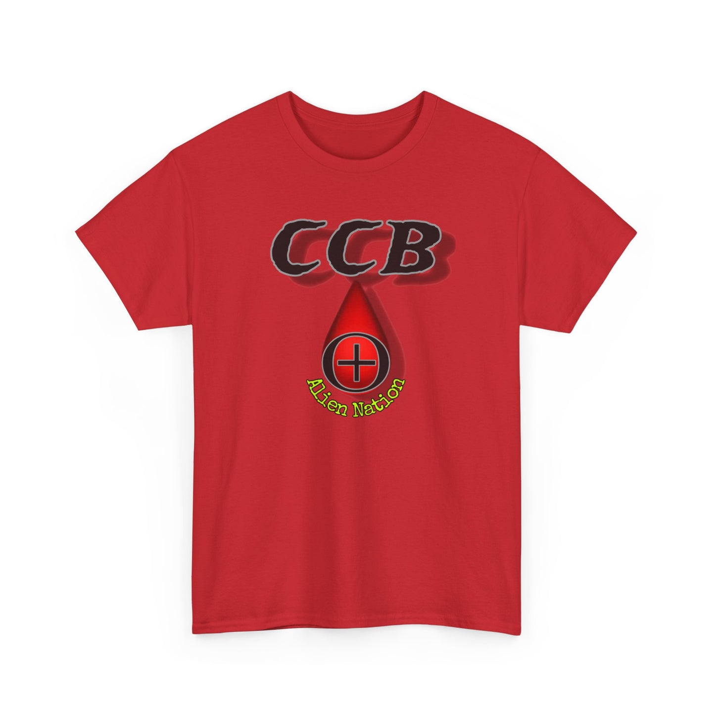 CCB type O positive Unisex Heavy Cotton Tee