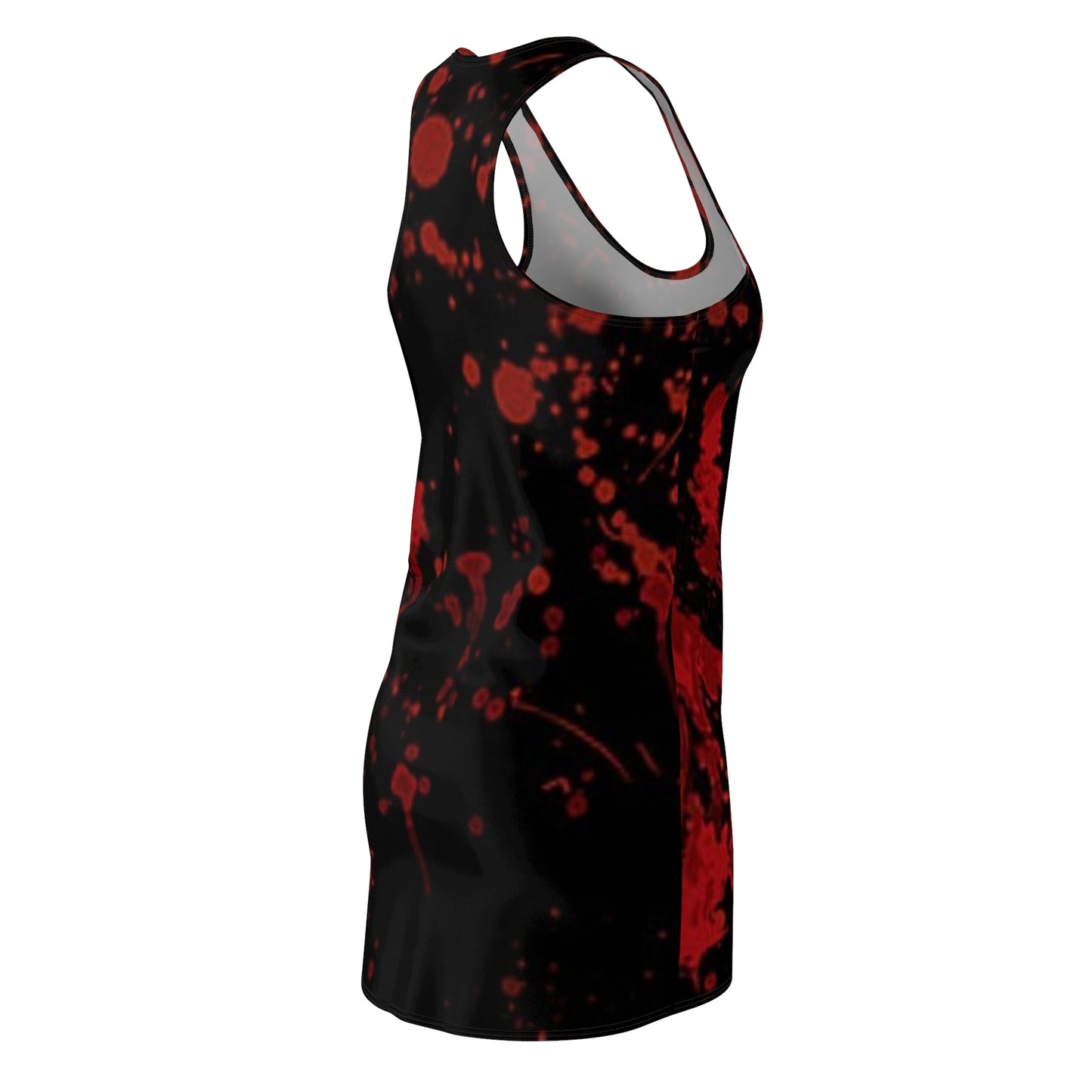 Women's bloody handprint dress