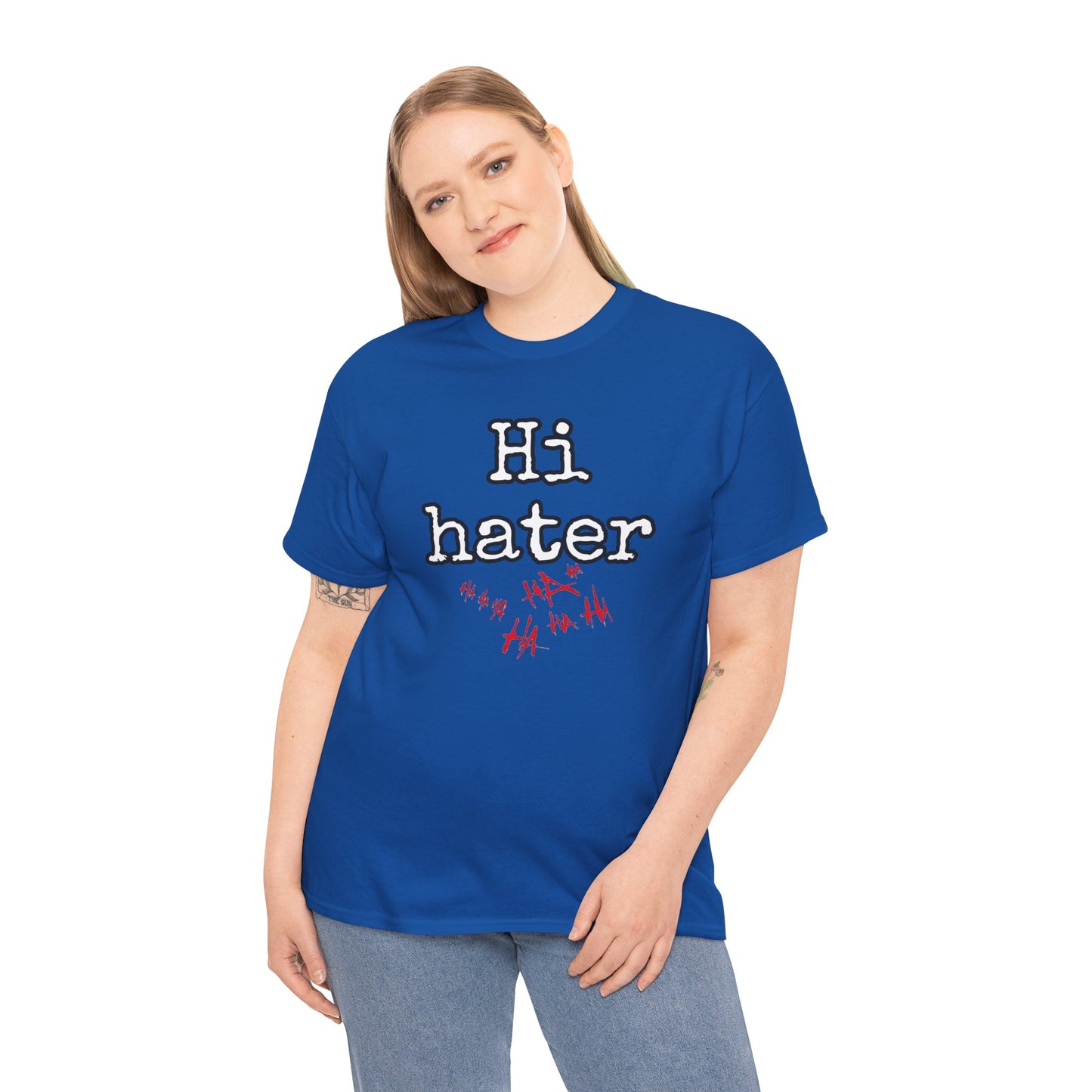 Hi hater Unisex Heavy Cotton Tee