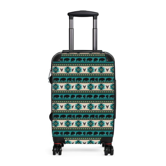 Indigenous Print Suitcase
