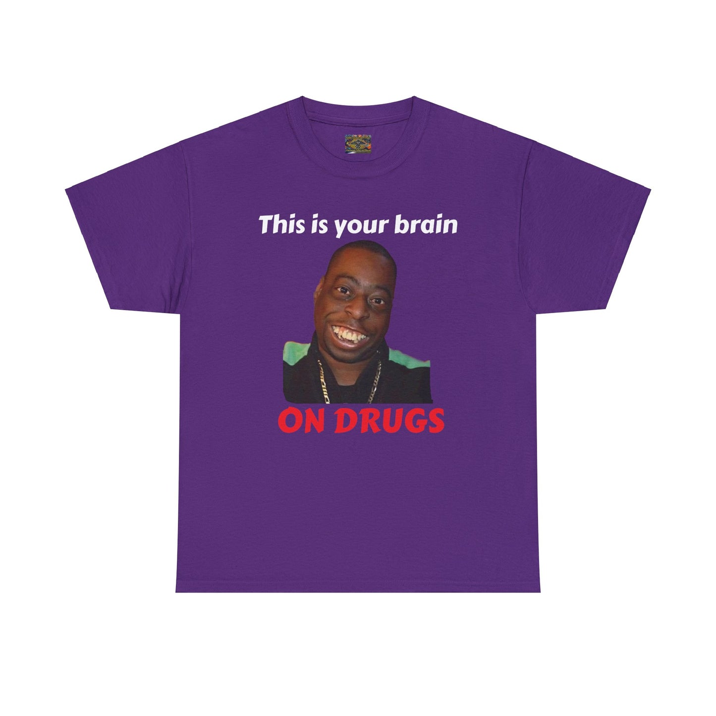 This is your brain on drugs Unisex Heavy Cotton Tee