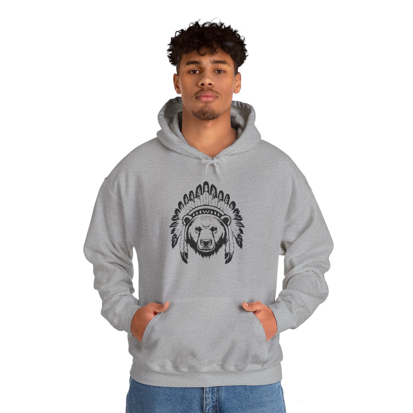 Bear chief Hooded Sweatshirt