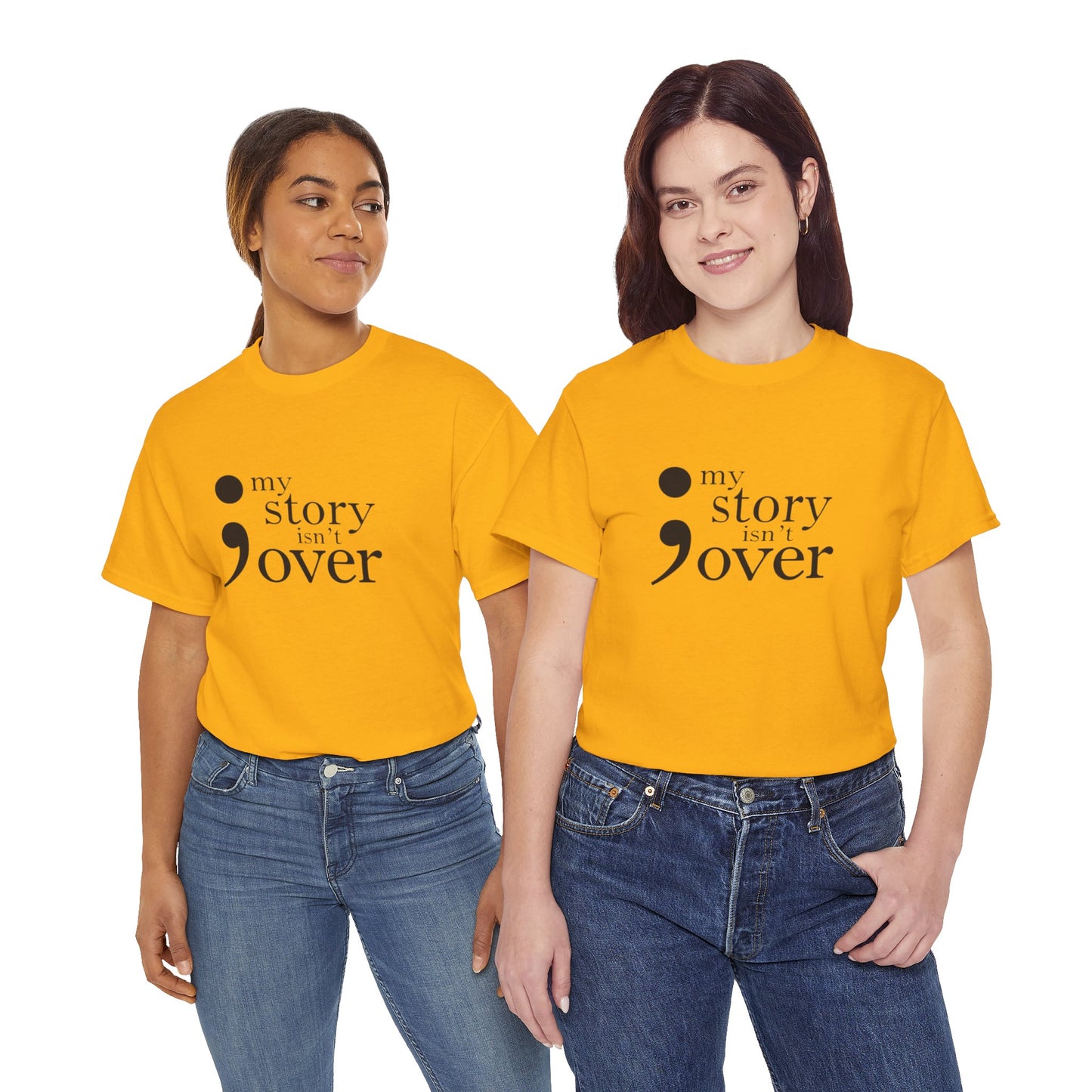 My story isn't over Unisex Heavy Cotton Tee