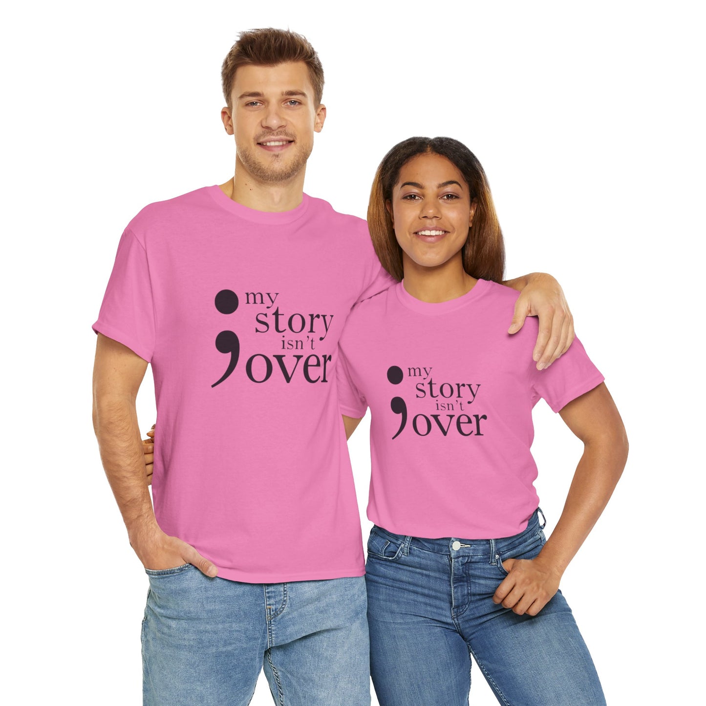 My story isn't over Unisex Heavy Cotton Tee